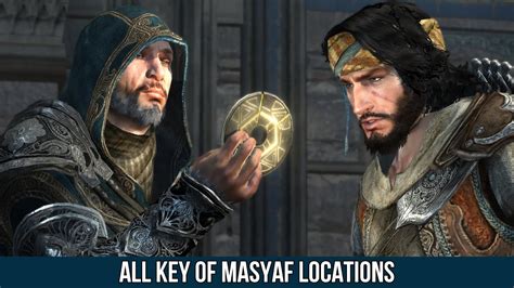 Assassin S Creed Revelations All Key Of Masyaf Locations YouTube