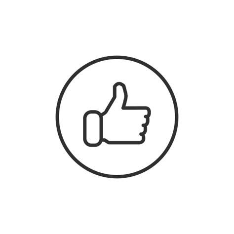 Youtube Facebook Like Button Emoticon Thumbs Up Png Images