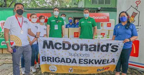 Brand And Business Mcdonalds Returns To Schools With Brigada Eskwela In