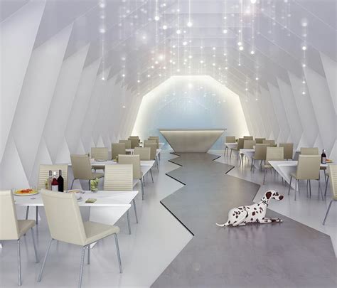 Origami Restaurant Interior Design Interior Design