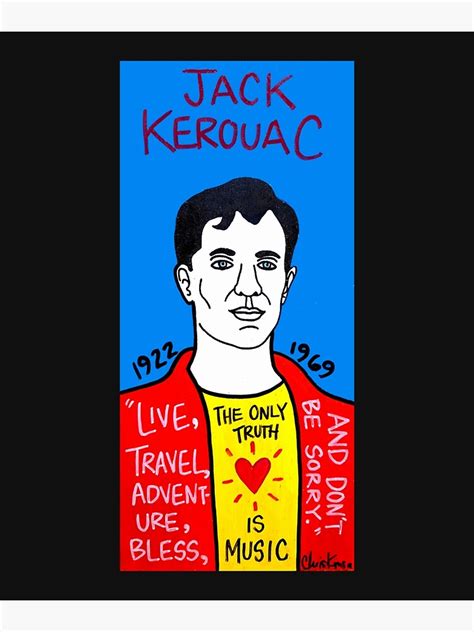 Jack Kerouac Pop Folk Art Poster For Sale By Tuonghangvf Redbubble