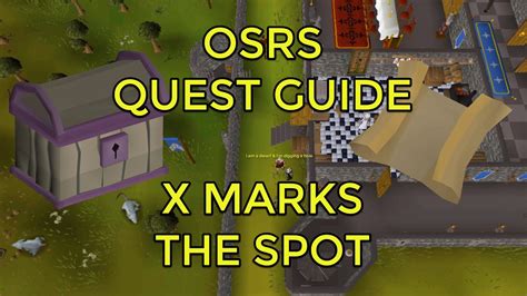 Osrs X Marks The Spot Quest Guide Youtube