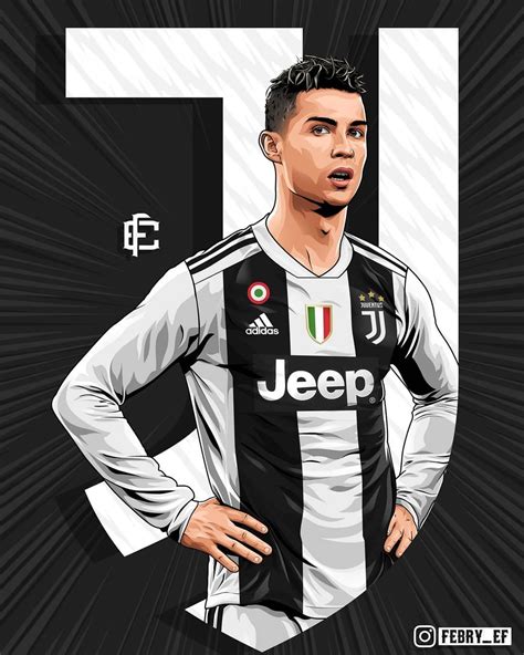 Febry Efendi Illustration On Instagram “cr7 Signs For Juventus ️