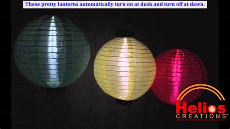 Chinese Lantern Sets Outdoor Lantern Lights Video Youtube