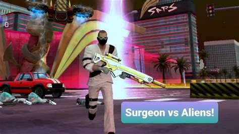 We'll be waiting for you to come back when you're 18! Gangstar Vegas gameplay: Surgeon vs Aliens! - YouTube