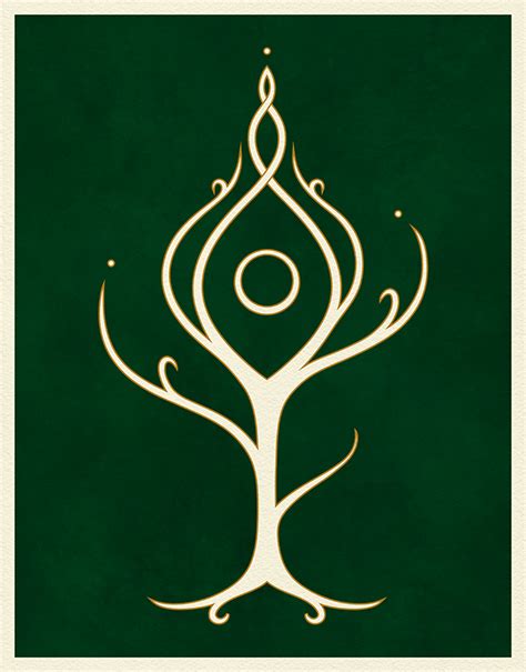 Elvish Trees On Behance