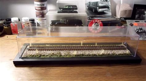 Custom Display Case For Model Trains Youtube