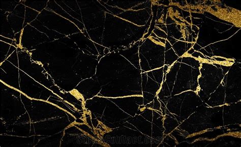 Black Gold Veins Quartz Stone Slab From Malaysia