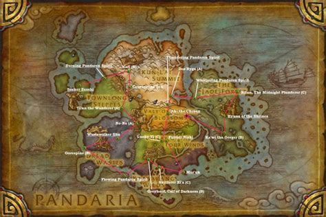 Complete Pandaria Tamerelite Map Warcraftpets Forum