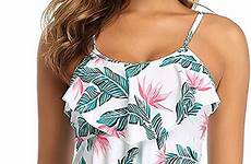 tankini swimsuit boyshort ruffled player