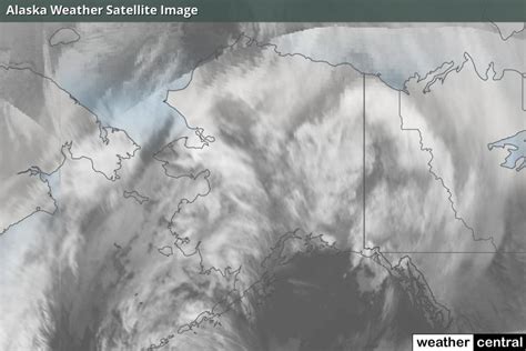 Alaska Current Temperatures Map