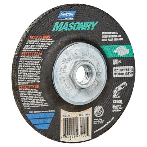 Norton Masonry Depressed Centre Grinding Wheel