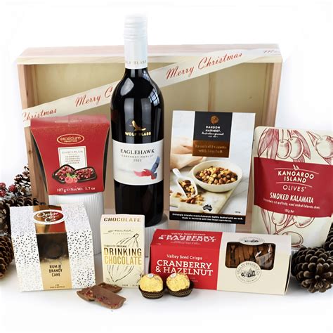 Xmas Wine And Dine Luxury Blooms And Hampers