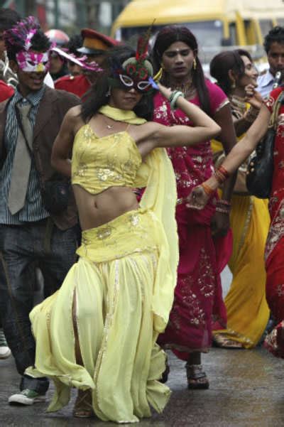 Hundreds Join Nepal S First Gay Pride Parade Times Of India