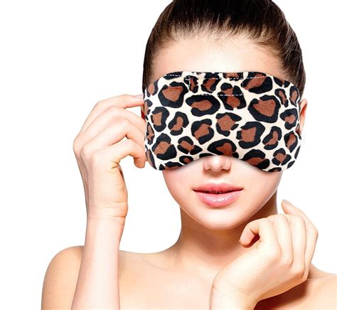 Heated Microwavable Eye Mask By Fomi Care Lavender Scented Reusable