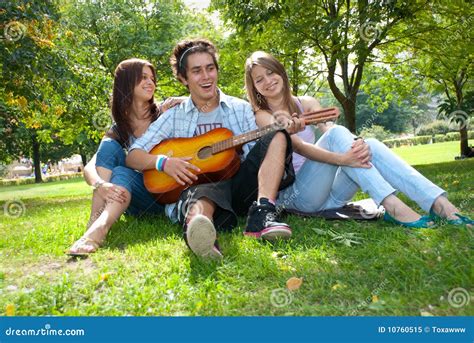 Singing In The Park Royalty Free Stock Photo Image 10760515