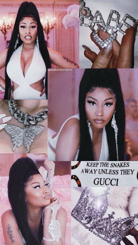 Designed to fit as ipad wallpaper. Nicki Minaj Tusa Aesthetic Wallpaper Made by ...