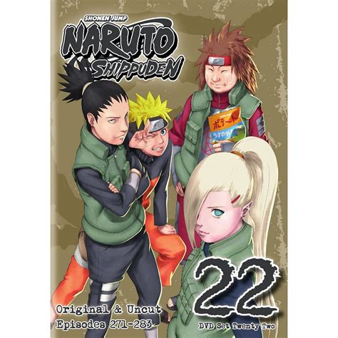 Naruto Shippuden Box Set 22 2 Discs Dvdvideo Naruto Shippuden