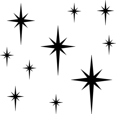 Starburst Star Stencil For Airbrush Etsy