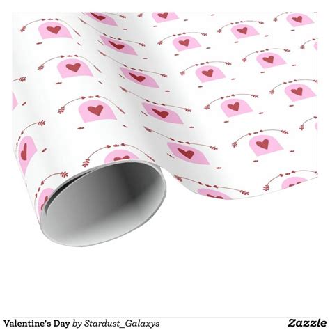 Valentines Day Wrapping Paper Zazzle Valentines Wrapping Paper