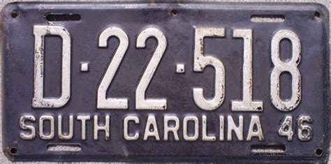 South Carolina State Trooper Plates