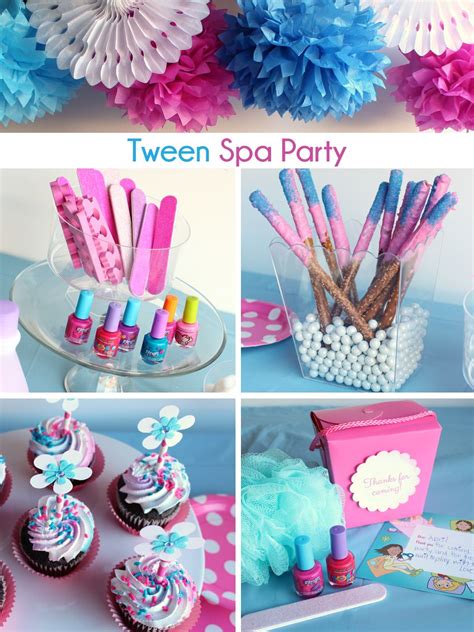 Spa Party Ideas Spa Party Decorations Girl Spa Party Spa Birthday Parties