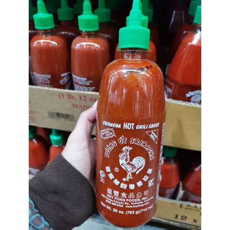 Tuong Ot Sriracha Hot Chili Sauce 714ml Shopee Philippines