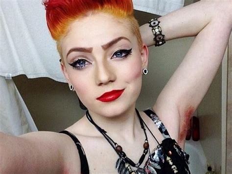 Is Dyed Armpit Hair The Next Big Beauty Trend The Courier Mail