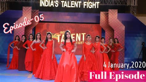 Indias Talent Fight Episode 05 Modeling Tv Screen Recordingbiggest Tv Showzee Etc