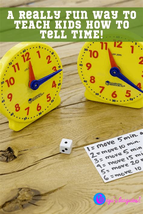 Rush Hour Game How To Teach Kids How To Tell Time