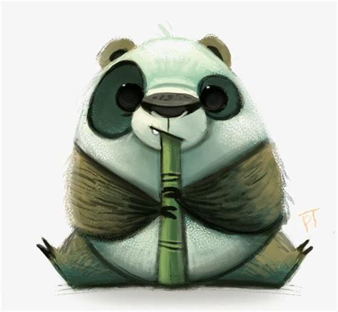 Panda Character Design Character Illustration Cute Drawings