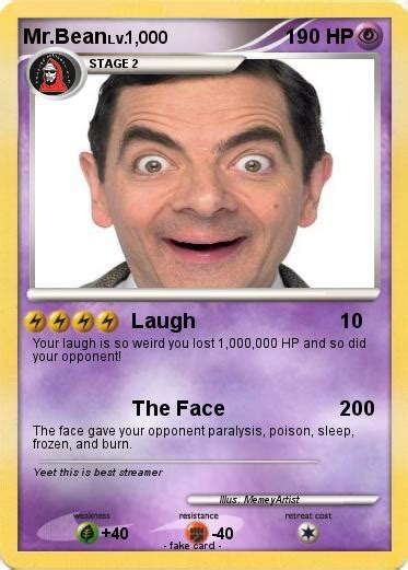 Pokémon Mr Bean 619 619 Laugh My Pokemon Card