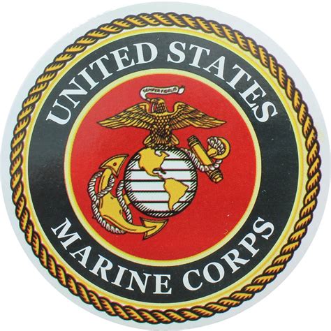 10 Pack Usmc Globe And Anchor Marine Corps Insignia Roundel Logo Sticker