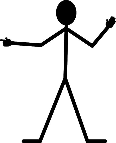 Stickman Man Stick · Free Vector Graphic On Pixabay