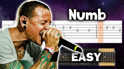 Linkin Park Numb Easy Guitar Tutorial Tab Youtube