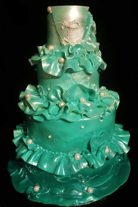 Baking With Roxanas Cakes Art Deco Inspiration Birthday Cake