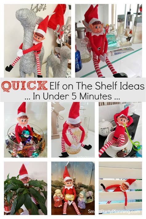 Quick Elf On The Shelf Ideas For An Easy Life