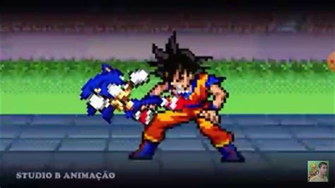 Sonic Vs Goku Youtube