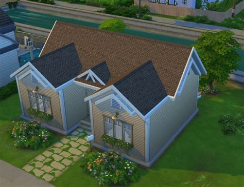 Starter House Nocc 19k By Oxanaksims At Mod The Sims Sims 4 Updates