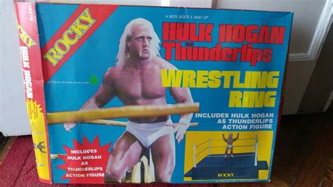 Hulk Hogan Thunderlips Wrestling Ring New In Box 1963451558