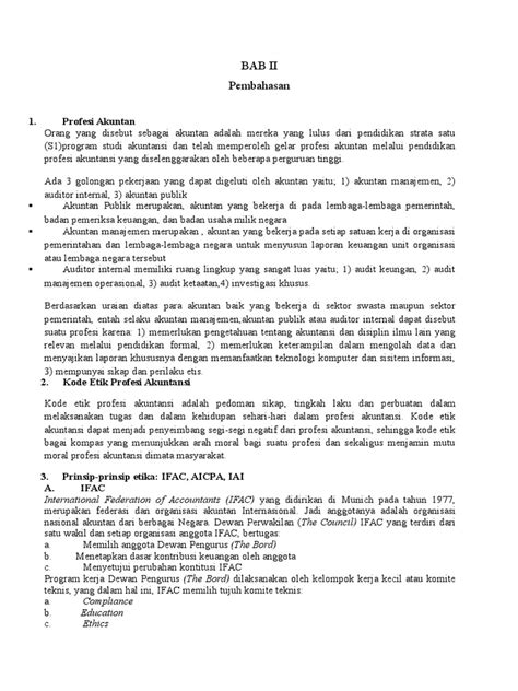Proyek konstruksi pemasangan pipa gas dalam bangunan (teknik mesin)deskripsi lengkap. Kode Etik Profesi Akuntan Indonesia