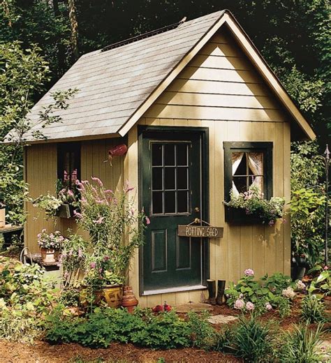 pin by leann kruger on outdoors cottage garden sheds english cottage garden backyard sheds