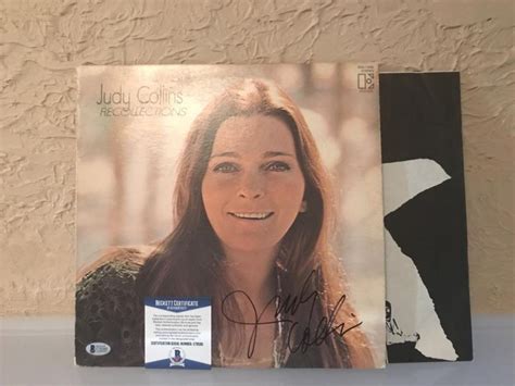 Judy Collins Recollections Signed Autographed Vinyl Lp Record Beckett
