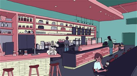 Aesthetic Anime Coffee Shop  Anime Aesthetic S начала читать