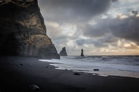 Foto De Stock Gratuita Sobre Arena Negra Islandia Playa