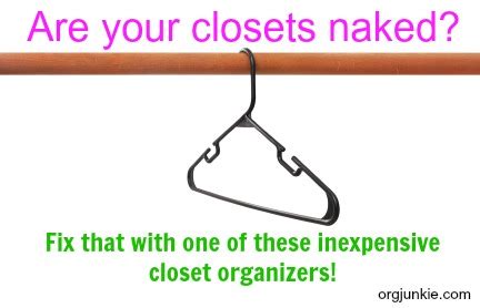 Are Your Closets Naked Fix That With One Of These Inexpensive Closet Organizers