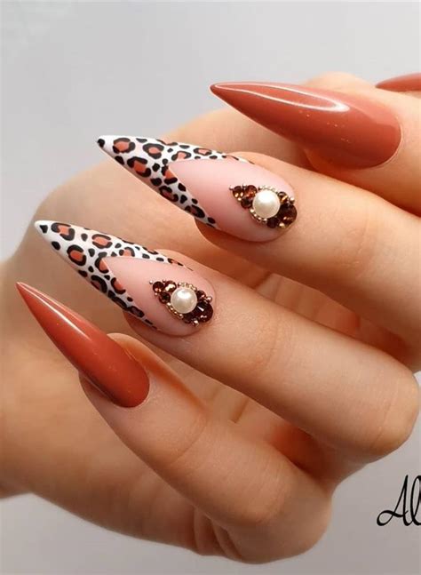 50beautiful Stiletto Nails Art Designs And Acrylic Nails Ideas 2020