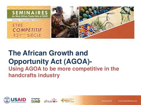 6 The African Growth And Opportunity Act Agoa