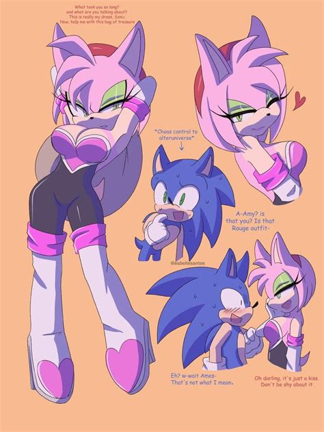 Rule 34 Amy Rose Amy The Bat Anthro Armpits Blank Background