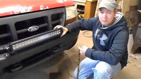 Ford Ranger Light Bar Installation Youtube